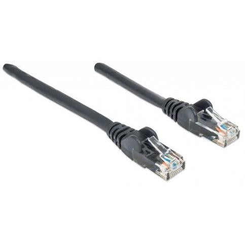 Intellinet Cable Patch Cat6 UTP, RJ-45 Macho - RJ-45 Macho, 50cm, Negro