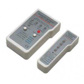 Intellinet Probador de Cables de Red, RJ-11/RJ-45, 4 LEDs