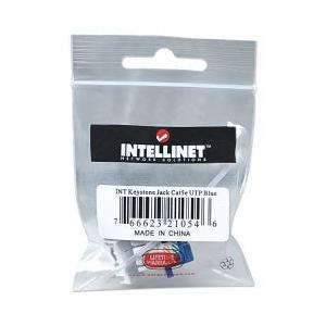 Intellinet Jack Categoría 5e, RJ-45, Azul