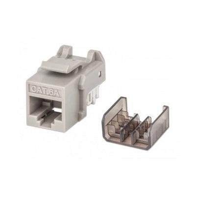 Intellinet Jack de Red Cat6a, UTP, RJ-45, Gris