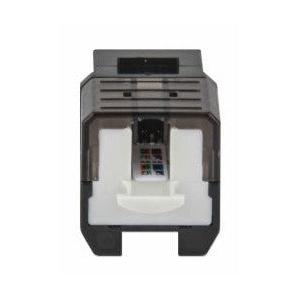 Intellinet Jack de Red Cat6a, UTP, RJ-45, Negro