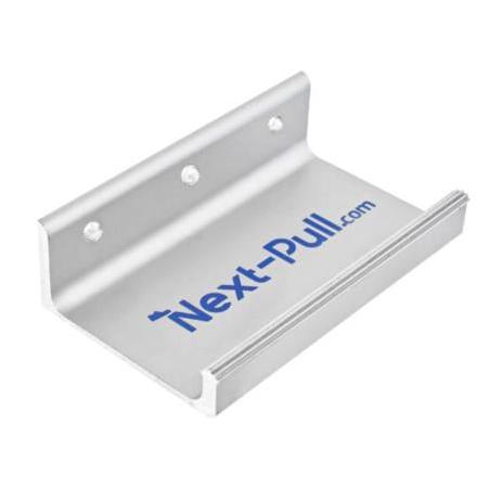 Jaladera de Puerta Nextep Aluminio 5x3x1.38" Accionada con Pie Incluye Tornillos para Instalación