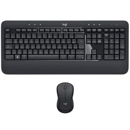 Kit de Teclado y Mouse Logitech MK540 Advance, RF Inalámbrico, USB, Negro/Blanco (Español)