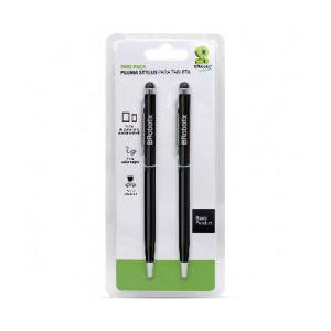 BRobotix Lápiz Digital Stylus Duo Pack para Tablet, Negro