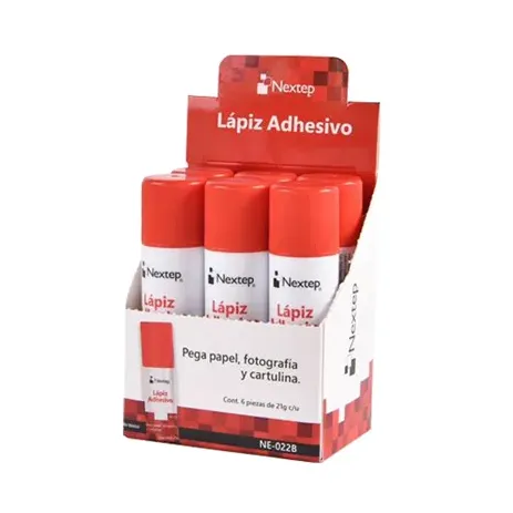 Lapiz Adhesivo Nextep 21 Gramos C/6