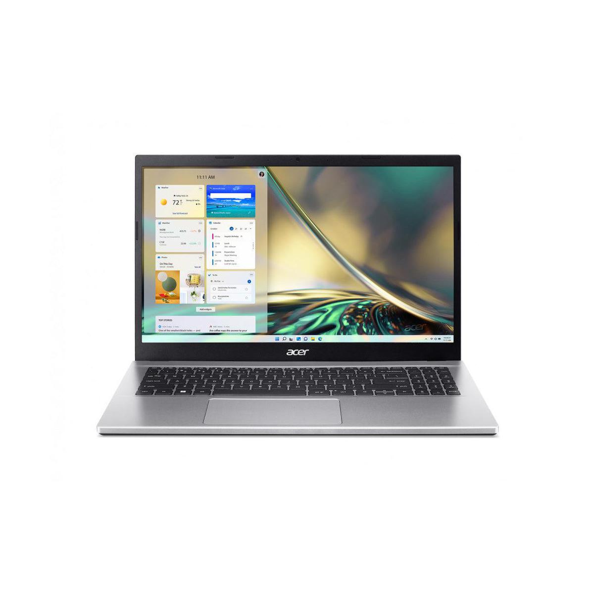 Laptop Acer Aspire 5 A315-59-399H 15.6" Full HD, Intel Core i3-1215U 1.20GHz, 8GB, 512GB SSD, Windows 11 Home 64-bit, Español, Plata