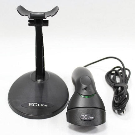 LECTOR ECLINE LASER DE CODIGOS ESCANER DE MANO 1D CORTO ALCANCE (25-600 MM SPEED 200/S USB/PS2)