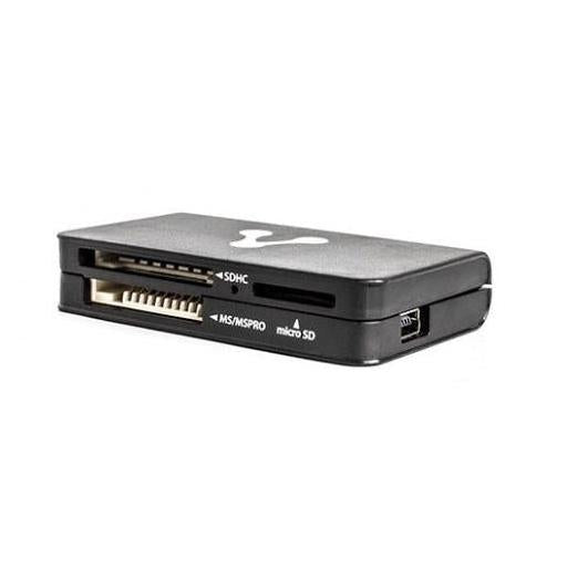 Vorago Lector de Memorias CR-300, USB/Micro-USB, Negro