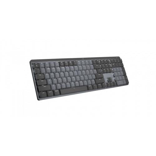 Teclado Logitech MX Mechanical, Inalámbrico, Bluetooth, Grafito (Español)