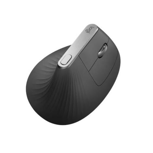 Mouse Ergonómico Logitech Óptico MX Vertical, RF Inalámbrico, Bluetooth, 4000DPI, Negro