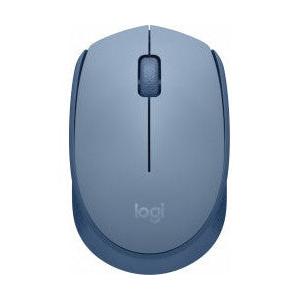 Mouse Ergonómico Logitech Óptico M170, Inalámbrico, USB, 1000DPI, Azul