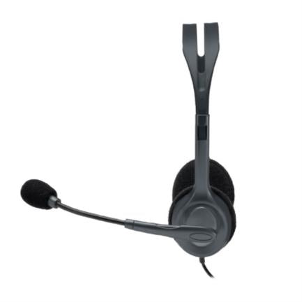 Logitech Audífonos con Micrófono H111, Alámbrico, 1.8 Metros, 3.5mm