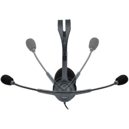 Logitech Audífonos con Micrófono H111, Alámbrico, 1.8 Metros, 3.5mm