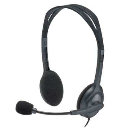 Logitech Audífonos con Micrófono H111, Alámbrico, 1.8 Metros, 3.5mm