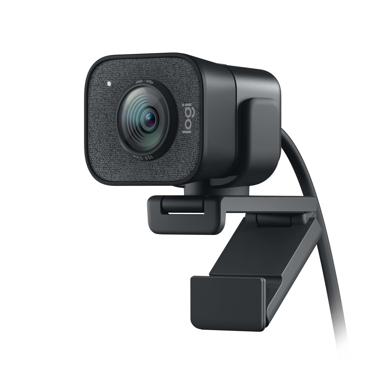 Logitech Webcam StreamCam, 1920 x 1080 Pixeles, USB-C, Negro