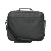 Manhattan Maletín de Poliéster Cambridge Clamshell para Laptop 14.1", Negro