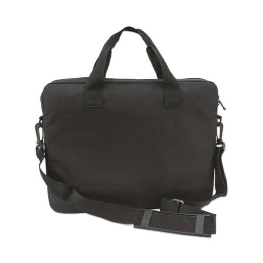 Manhattan Maletín de Poliéster London para Laptop 14.1", Negro