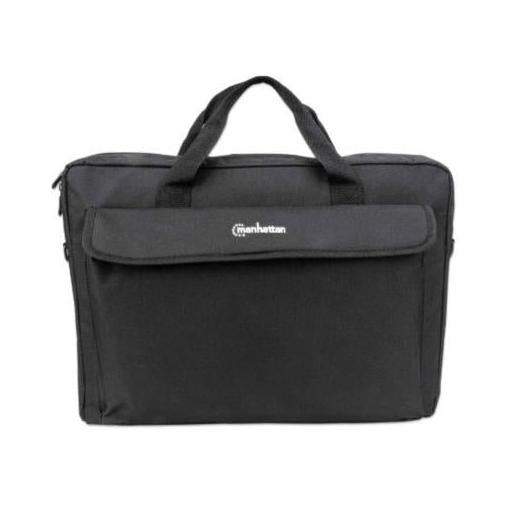 Manhattan Maletín de Poliéster London para Laptop 17.3", Negro