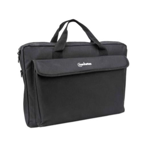 Manhattan Maletín de Poliéster London para Laptop 17.3", Negro