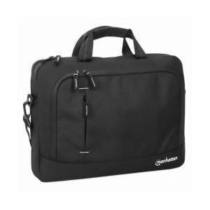 Manhattan Maletín de Poliéster PET Helsinki para Laptop 14.1", Negro