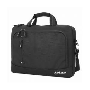 Manhattan Maletín de Poliéster PET Helsinki para Laptop 14.1", Negro