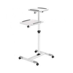 Manhattan Soporte tipo Carro para Proyector 461726, hasta 10Kg, Blanco