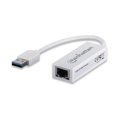 Manhattan Adaptador de Red USB 506847, Alámbrico, 1000 Mbit/s