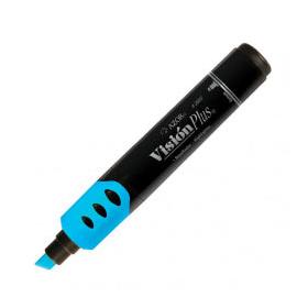 Azor Marca Textos Visión Plus Fluorescente Azul, 12 Piezas