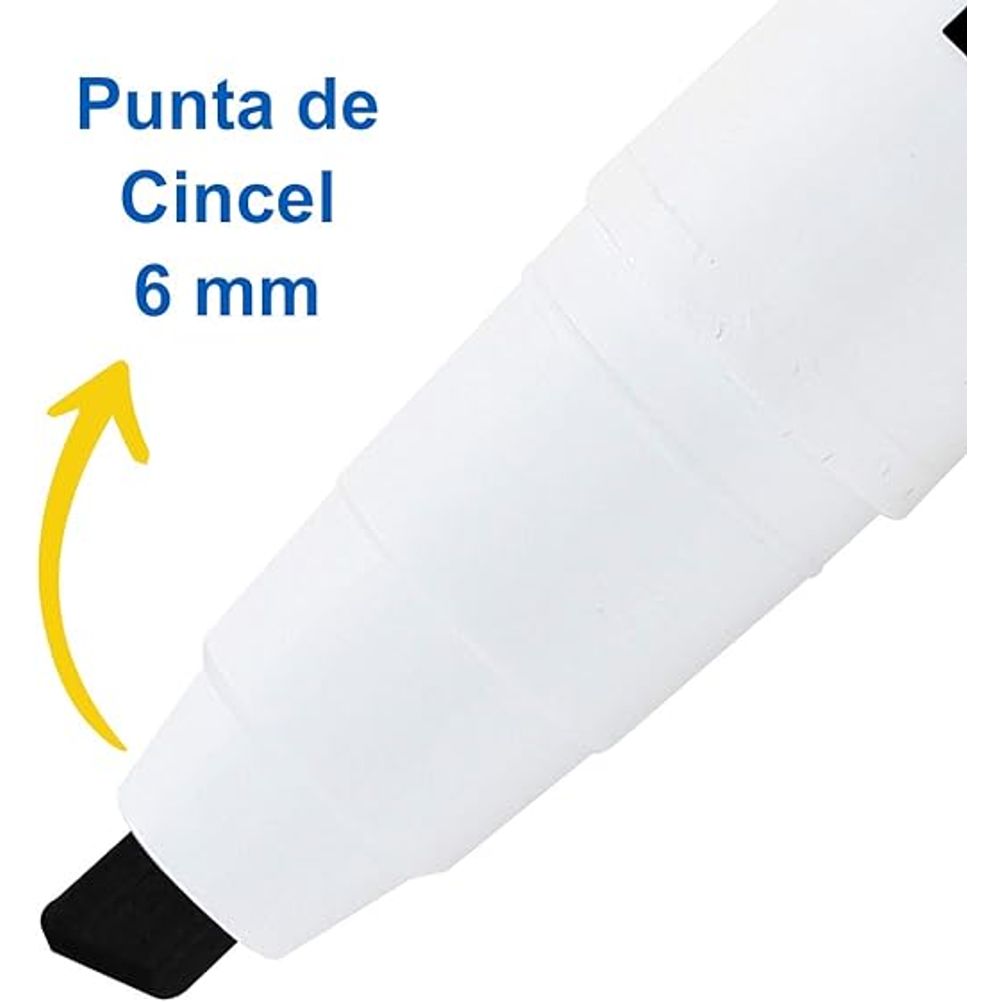 Kit de Marcadores Azor Magistral Didáctico 4 Piezas con Borrador y Limpiador.
