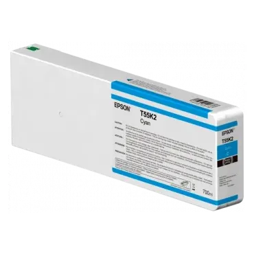 Cartucho de Tinta para Impresora Epson UltraChrome HD T55K2 Color Cian SureColor SC-P7000 STD Spectro SureColor SC-P8000 STD
