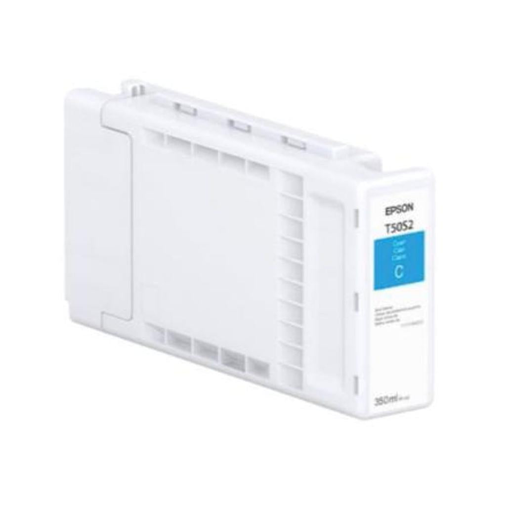 Cartucho de Tinta para Impresora Epson T50S UltraChrome XD3 Color Cian Rendimiento 350ml Compatible con T3770E, T3770DE