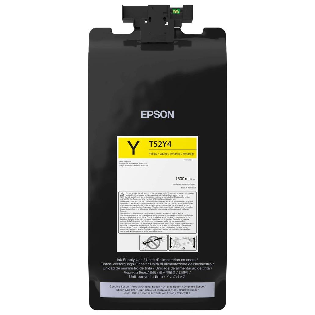 Cartucho de Tinta para Impresora Epson UltraChrome T52Y XD3 Amarillo Compatible con SureColor T7770DL