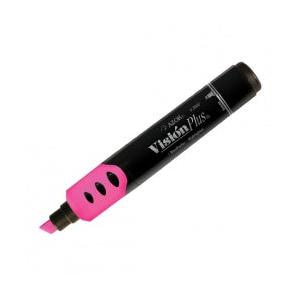 Azor Marcatextos Visión Plus Fluorescente Rosa, 12 Piezas