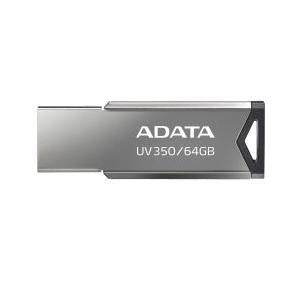Memoria USB Adata UV350, 64GB, USB 3.0, Plata