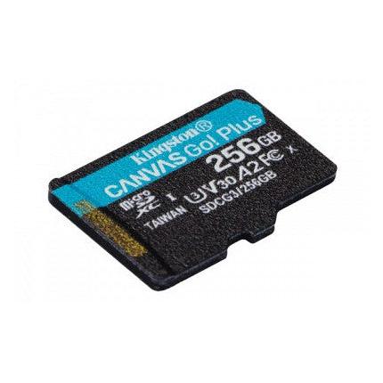 Memoria Flash Kingston Canvas Go! Plus, 256GB MicroSDXC UHS-I Clase 10, Sin Adaptador