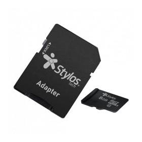 Memoria Flash Stylos, 8GB MicroSD Clase 4, con Adaptador
