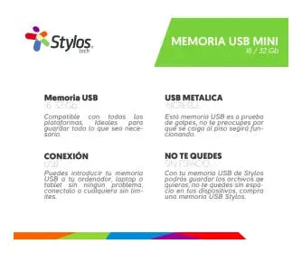 Memoria USB Stylos STMUS42S