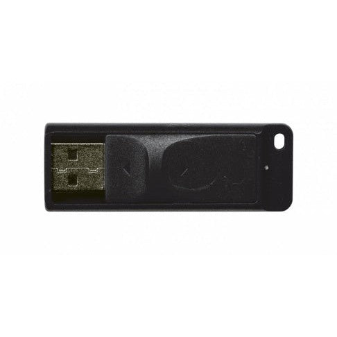 Memoria USB Verbatim Slider Go, 32GB, USB 2.0, Negro