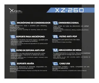 Micrófono Xzeal XZKMC1W