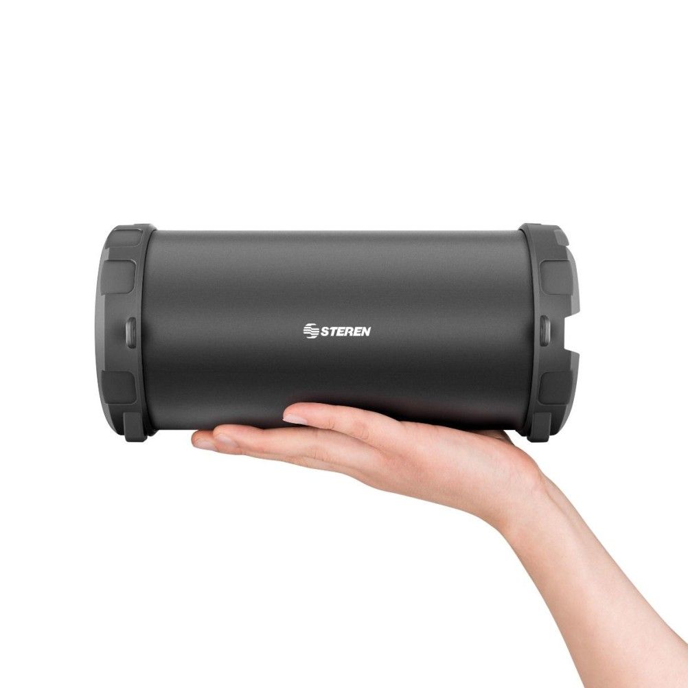Mini Bocina Steren BOC-857 10W Inalámbrico Bluetooth  Batería Integrada Negro