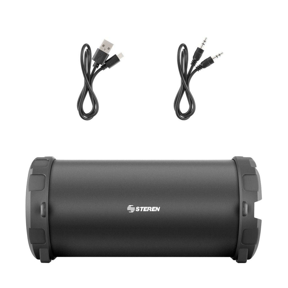 Mini Bocina Steren BOC-857 10W Inalámbrico Bluetooth  Batería Integrada Negro
