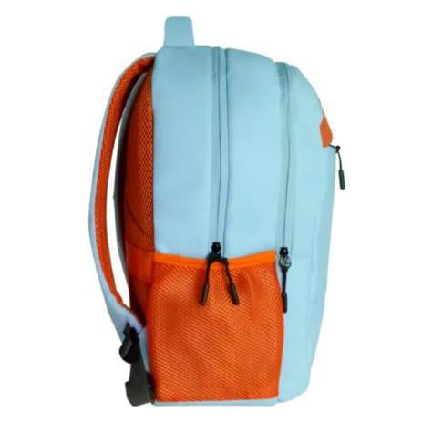 Perfect Choice Mochila de Poliéster Fearless para Laptop 15.6", Azul/Naranja