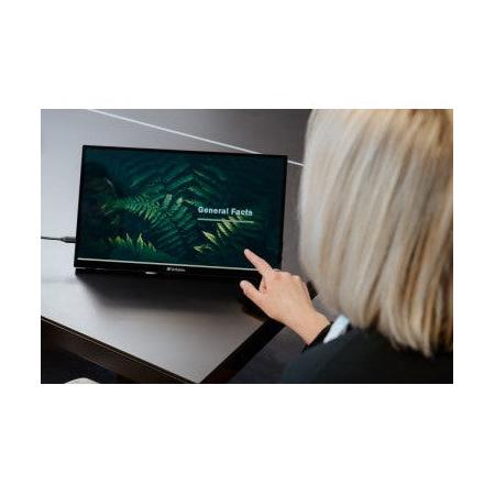 Monitor Portátil Verbatim PMT-15 LCD 15.6", Full HD, HDMI, Negro