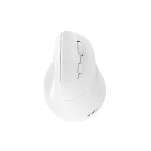 Mouse Vertical Ergonómico Acteck Óptico Virtuos Fitt MI520, Inalámbrico, USB-A, 2400DPI, Blanco