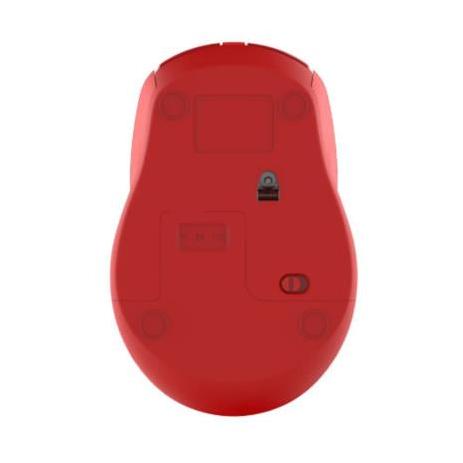 Mouse Nextep Óptico NE-411E, Inalámbrico, RF, 1600DPI, Rojo