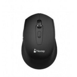 Mouse Nextep Óptico NE-410X, Inalámbrico, Bluetooth, 1600DPI, Negro