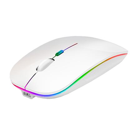 Mouse Nextep Óptico NE-412B, Inalámbrico, RF, 1600DPI, Blanco
