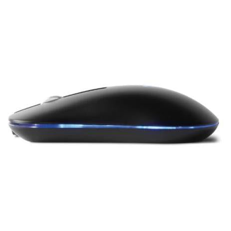 Mouse Vorago Óptico MO-305 Slim, Inalámbrico, USB, 1600DPI, Negro
