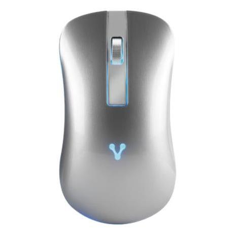 Mouse Vorago Óptico MO-305 Slim, Inalámbrico, USB, 1600DPI, Plata