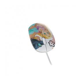 Mouse Xtech Óptico Disney Princesa, Alámbrico, 1200DPI, Princesas